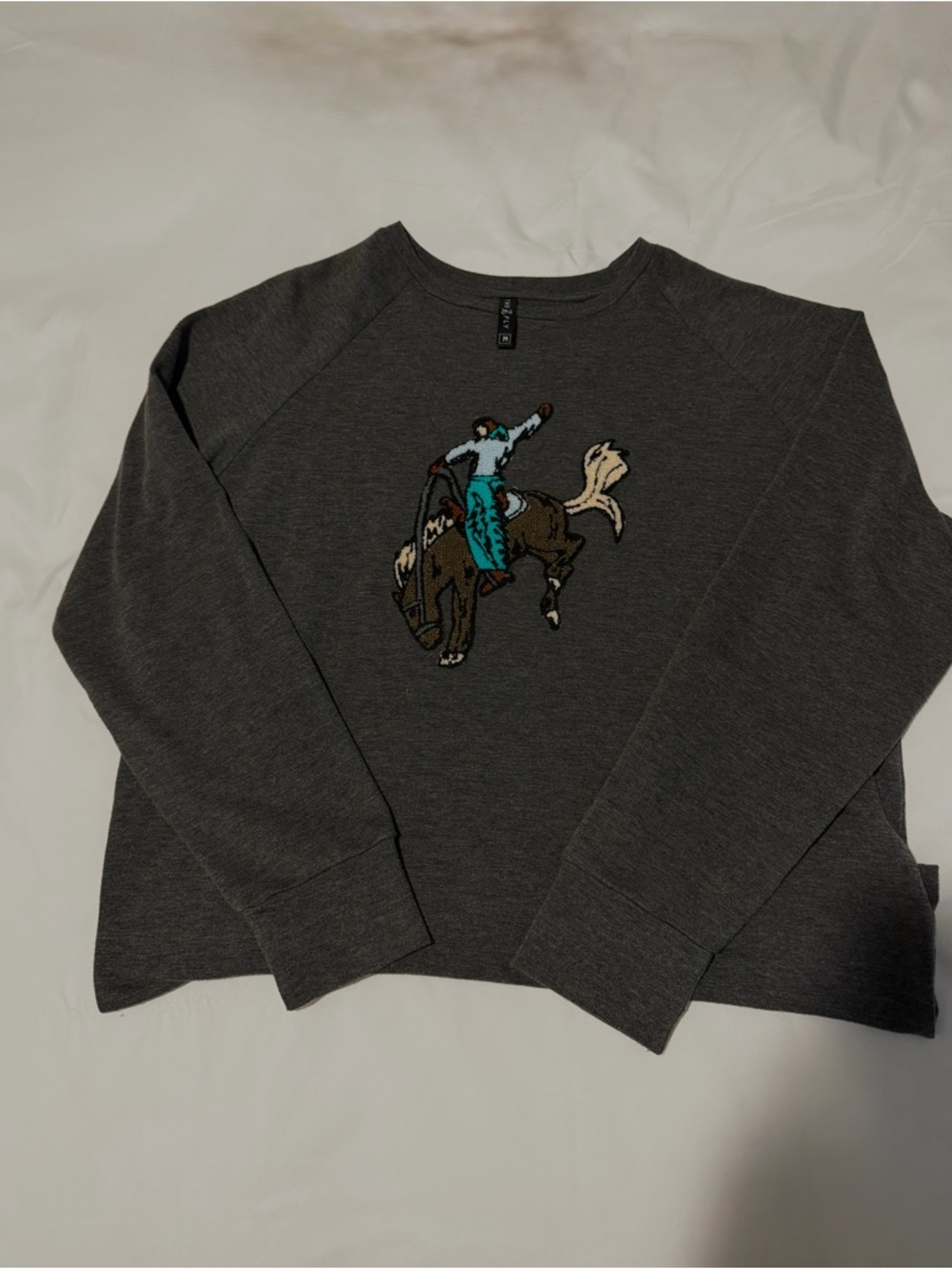 2 Fly Bronc Rider Patch Shirt
